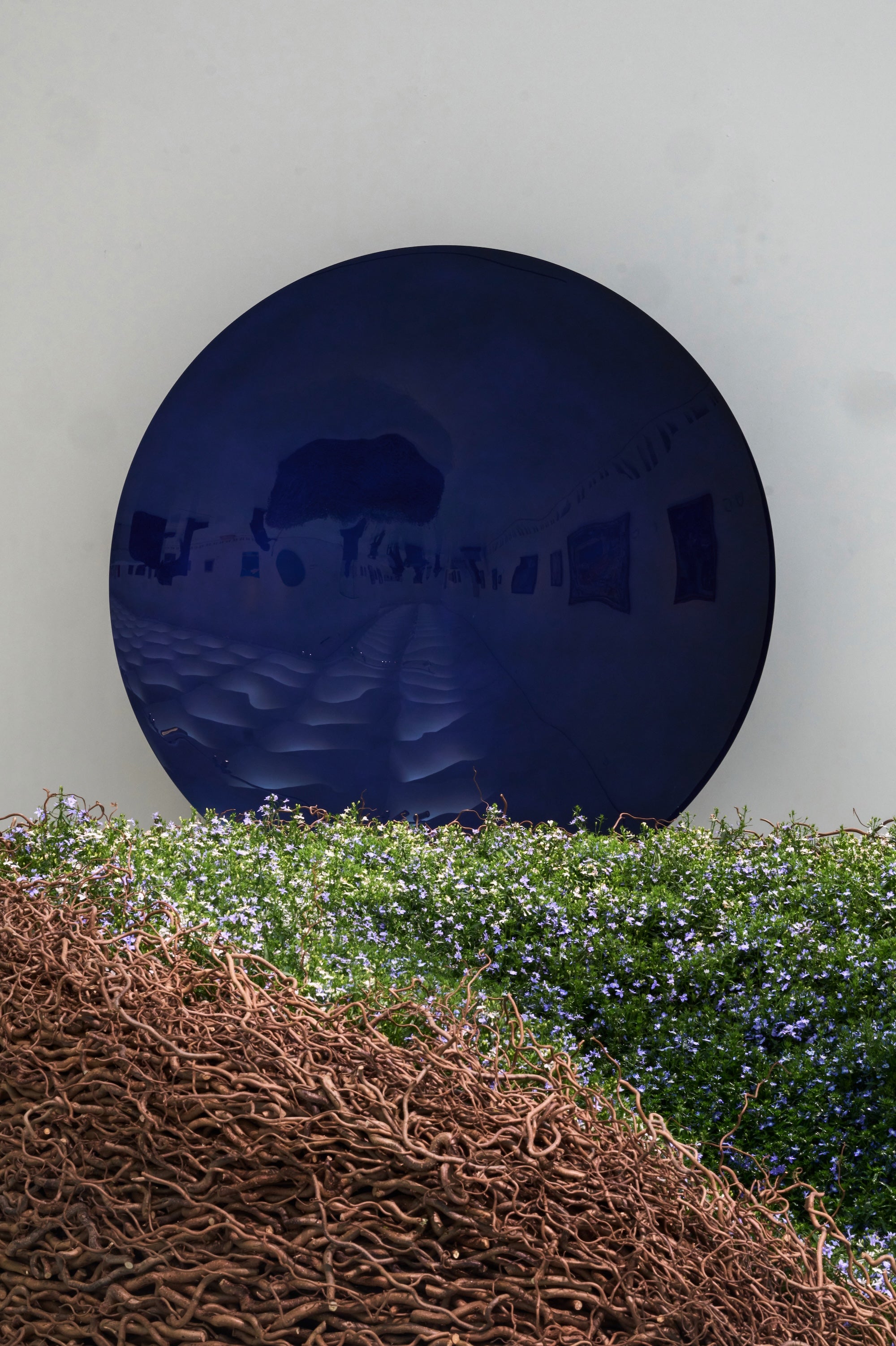 A Living Dialogue in Blue