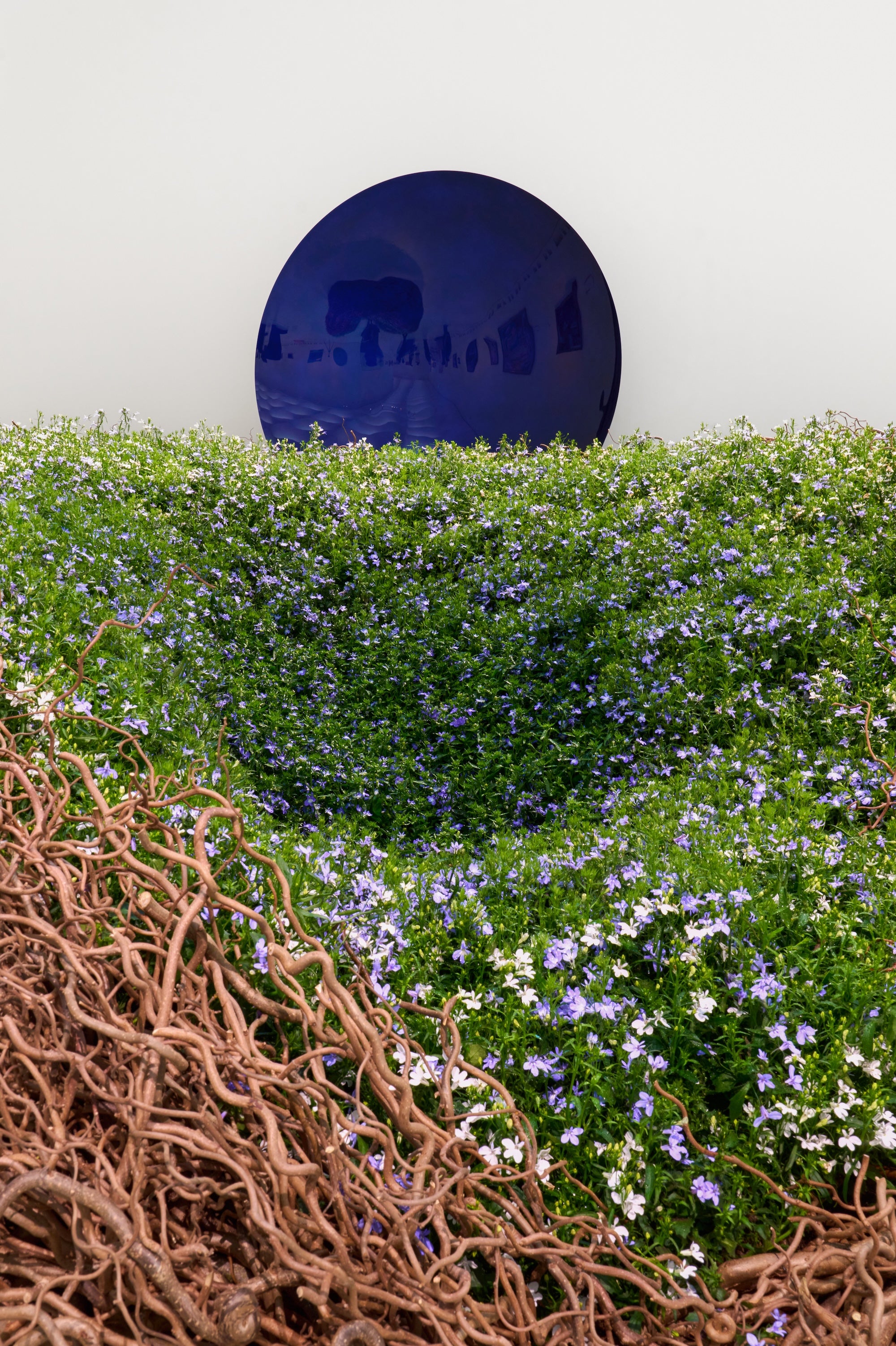 A Living Dialogue in Blue