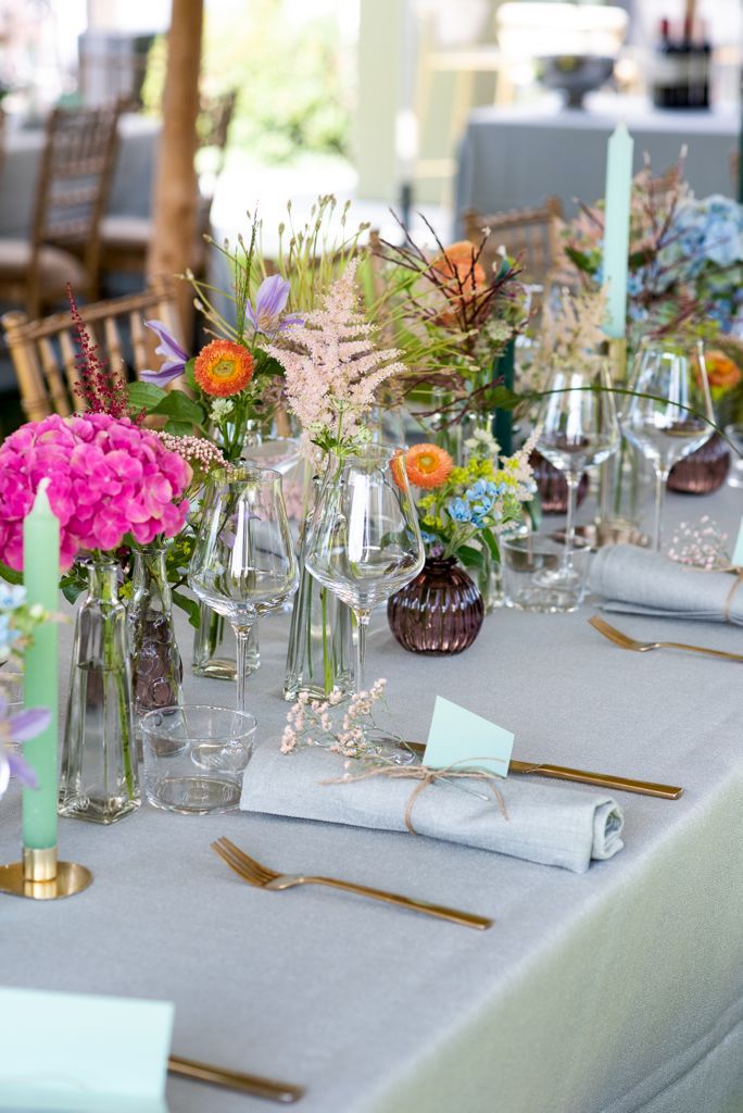 A Summer Table in Bloom