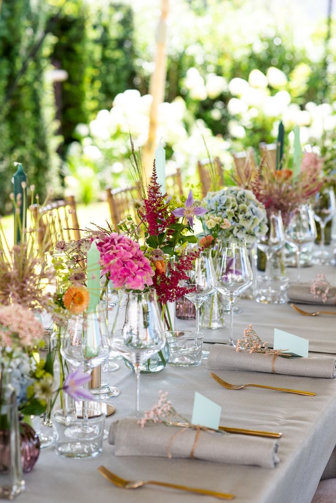 A Summer Table in Bloom