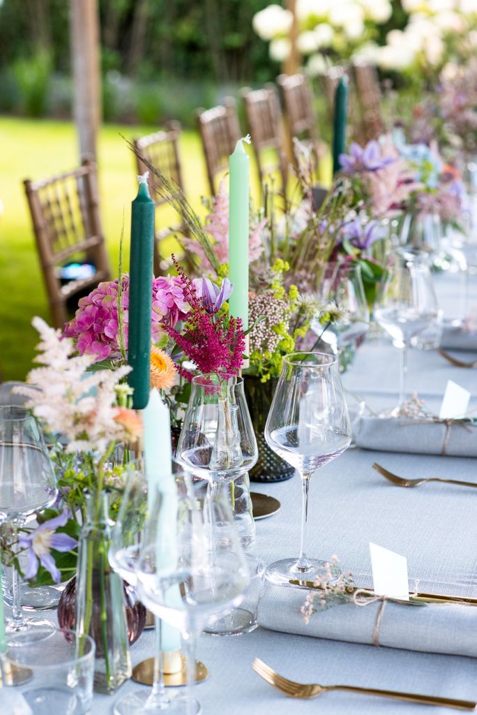 A Summer Table in Bloom
