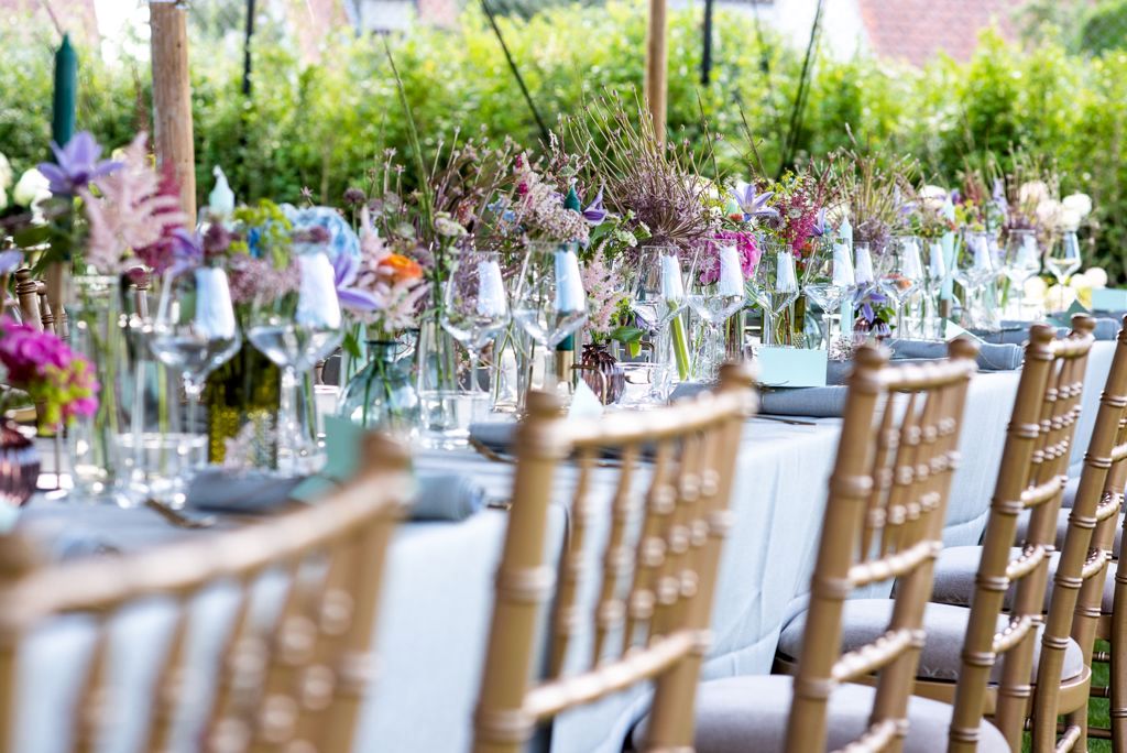 A Summer Table in Bloom