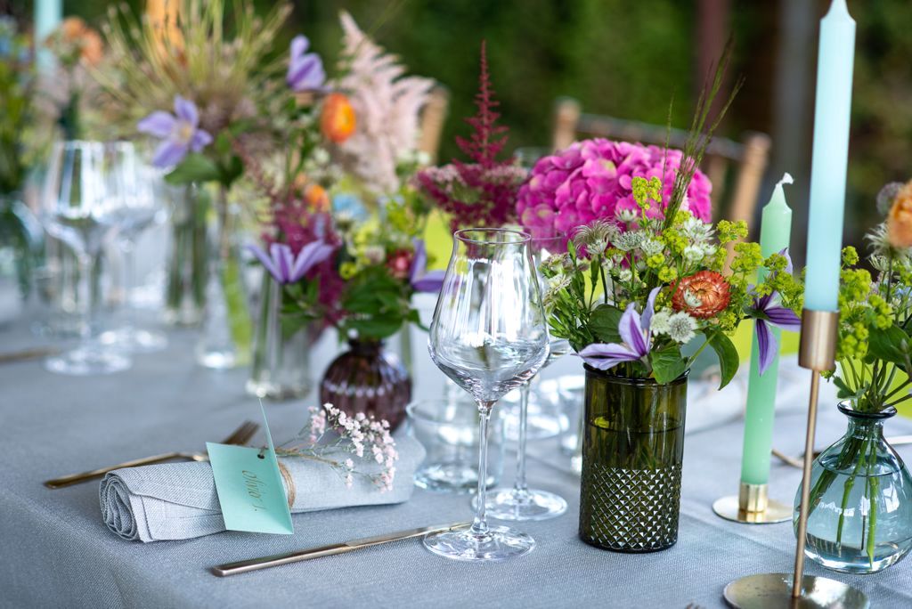 A Summer Table in Bloom