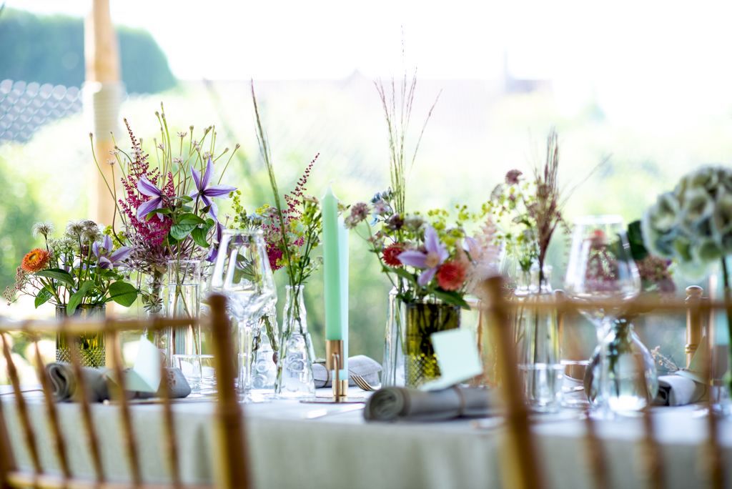 A Summer Table in Bloom
