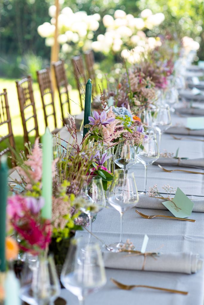 A Summer Table in Bloom