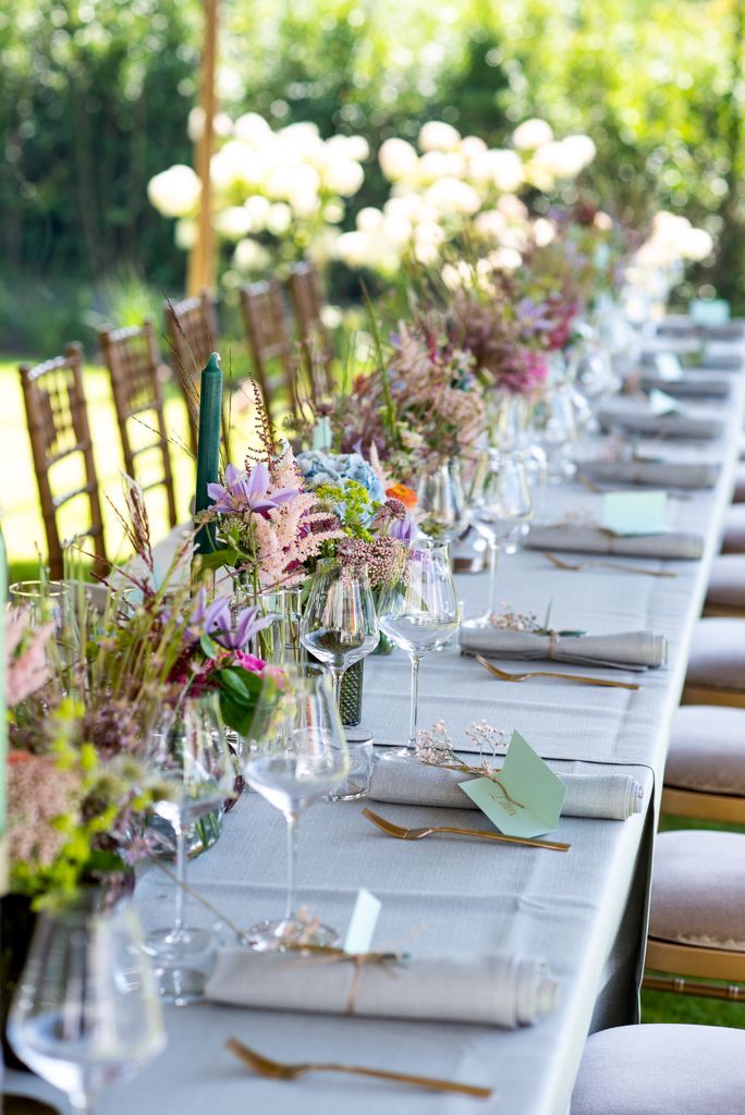 A Summer Table in Bloom
