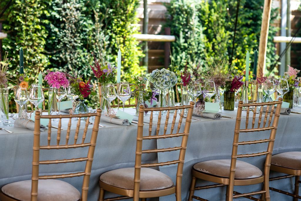 A Summer Table in Bloom